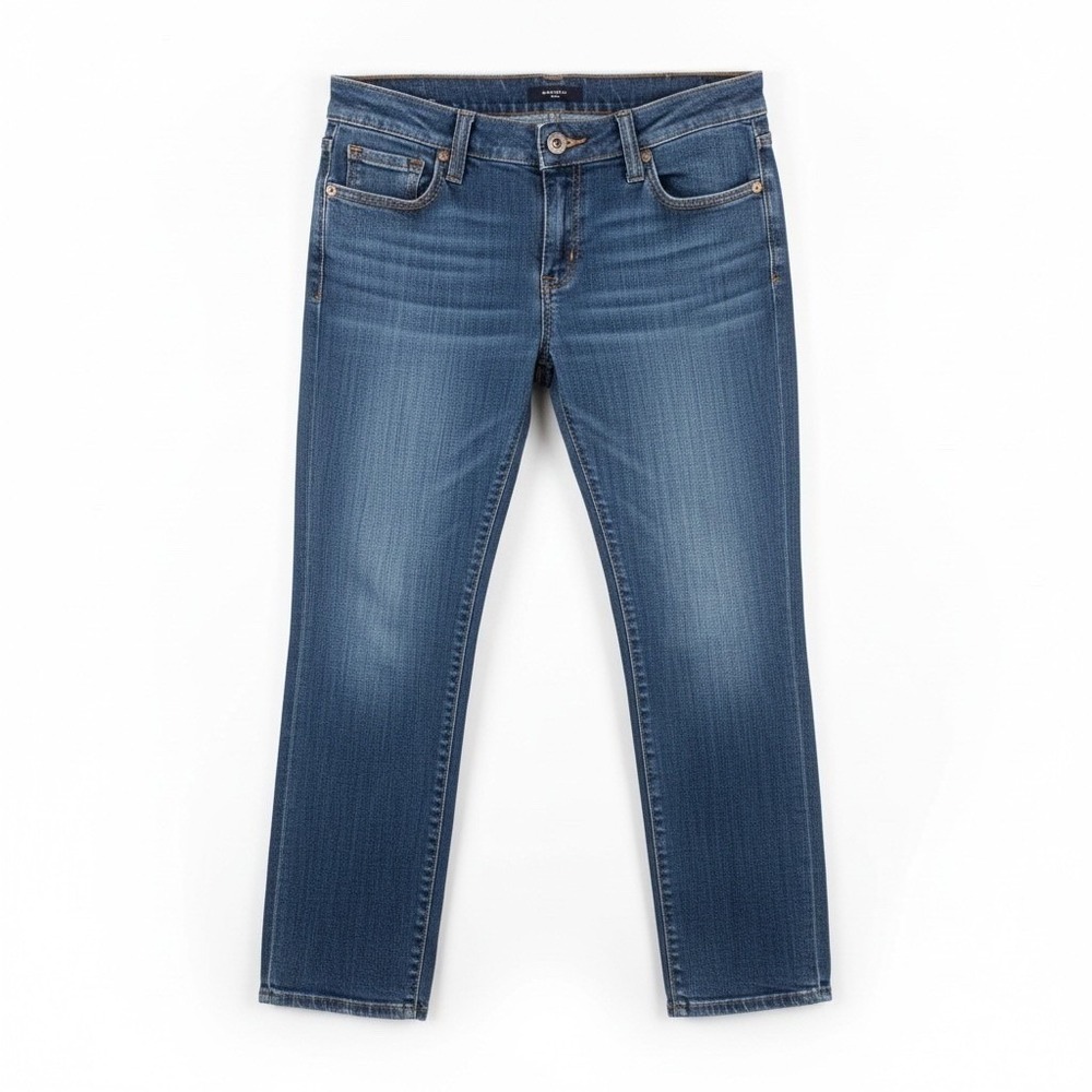 Kut from the Kloth Straight Leg Jeans in Medium Blue
